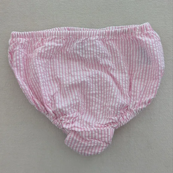 Ralph Lauren | Pink White Striped Special Occasion Summer Dress 6m EUC - Picture 7 of 7